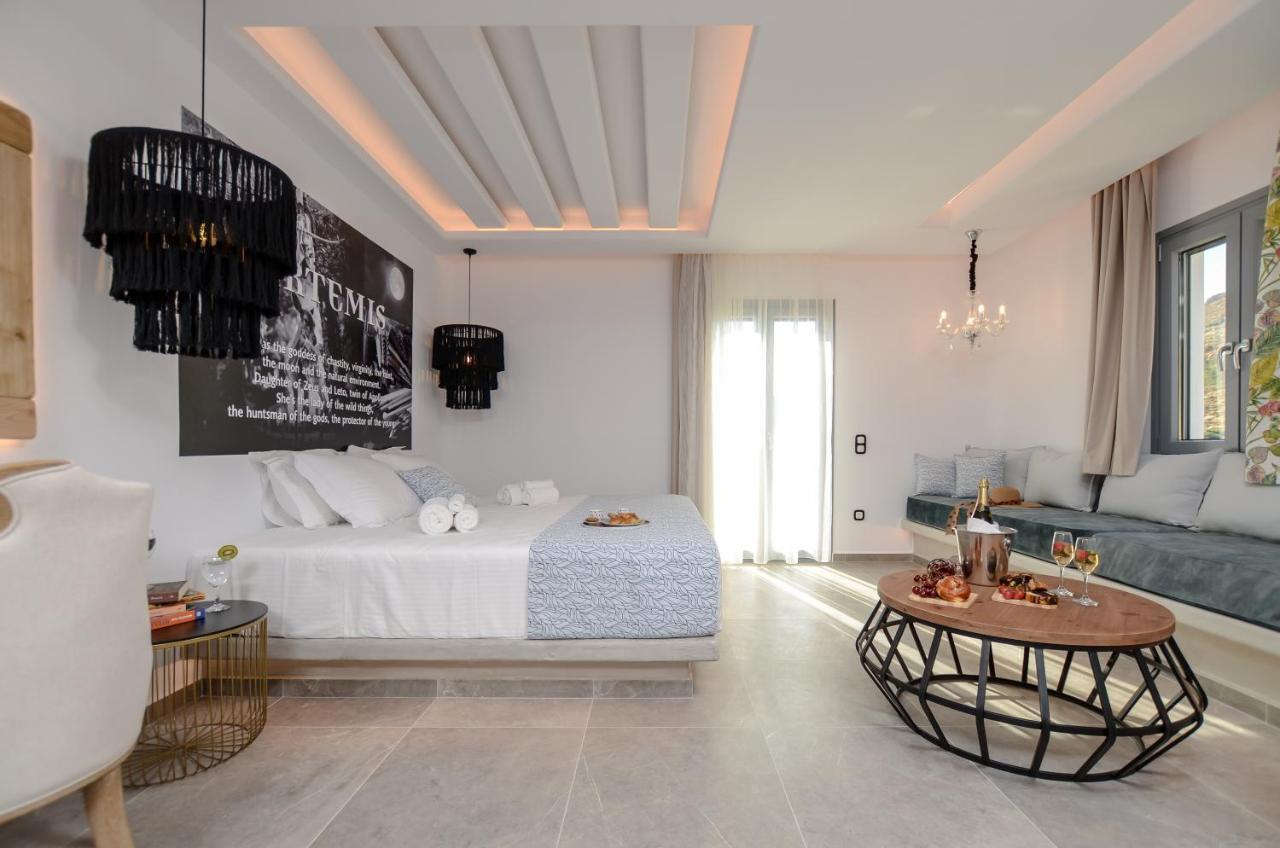 Naxos Pantheon Luxury Apartments Agkidia Eksteriør billede