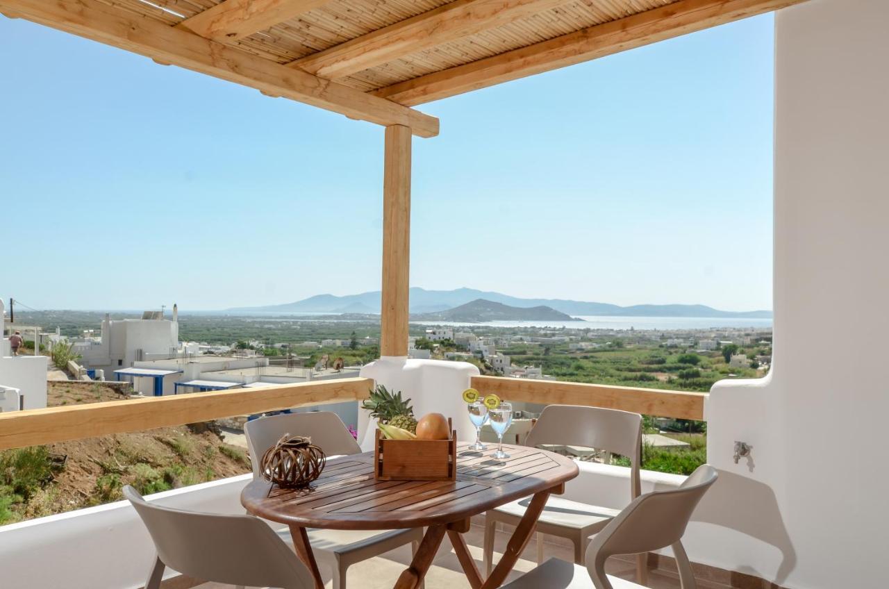 Naxos Pantheon Luxury Apartments Agkidia Eksteriør billede