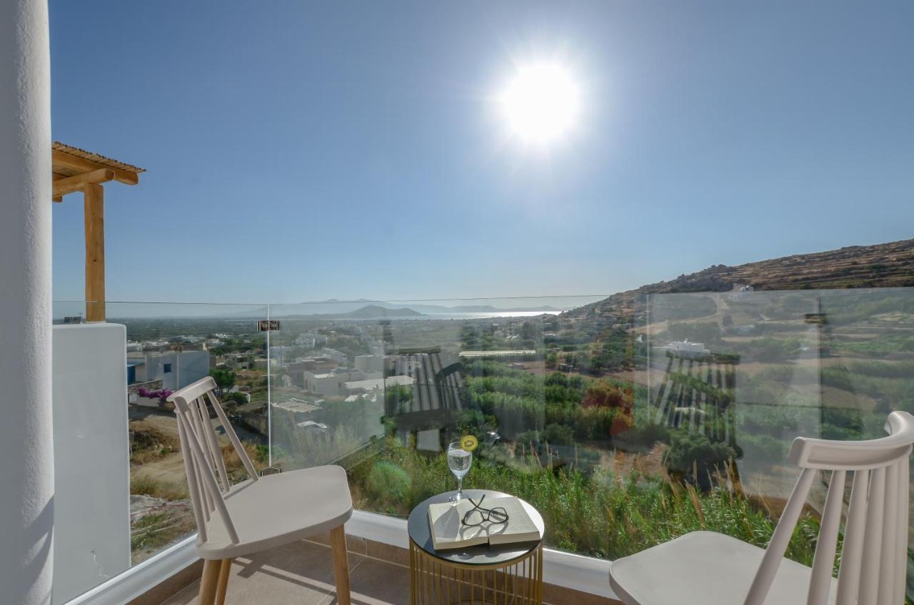 Naxos Pantheon Luxury Apartments Agkidia Eksteriør billede