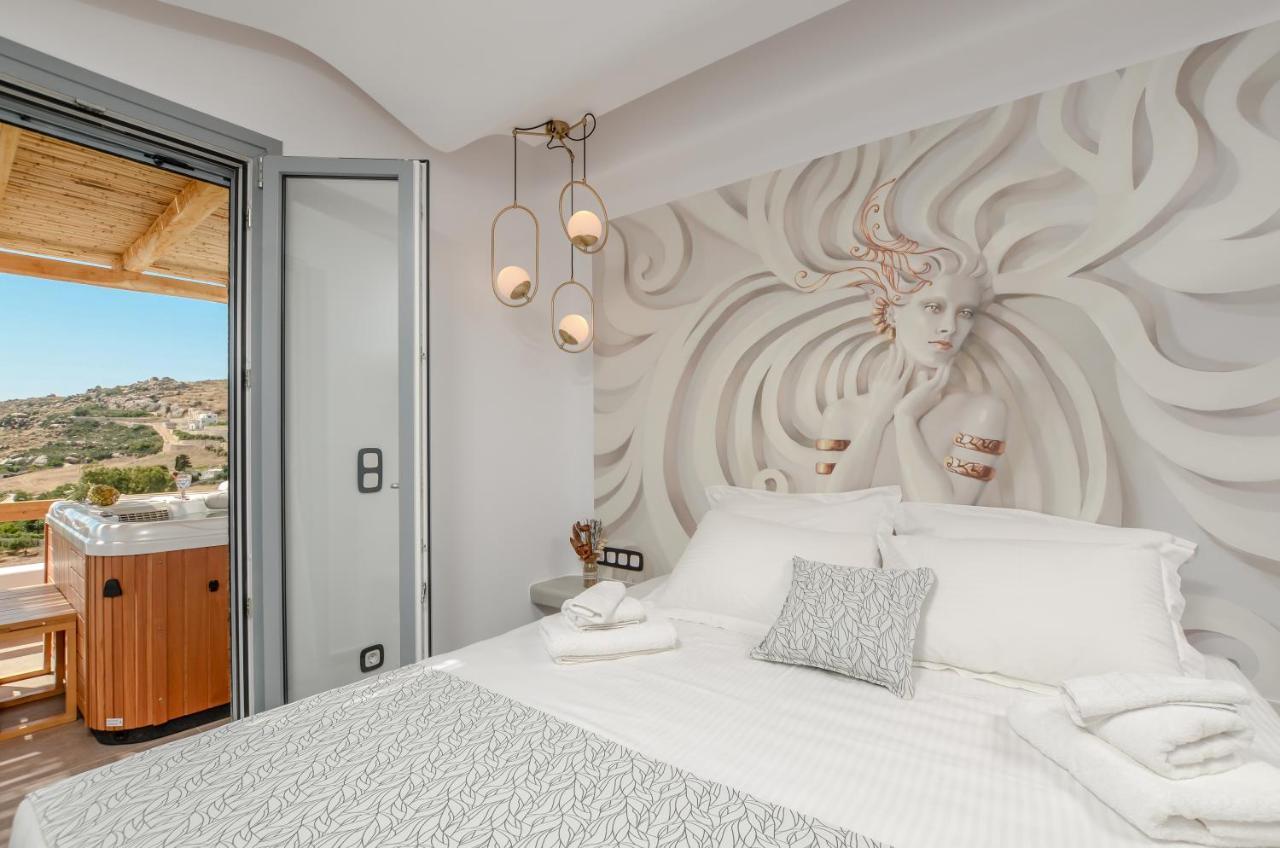 Naxos Pantheon Luxury Apartments Agkidia Eksteriør billede