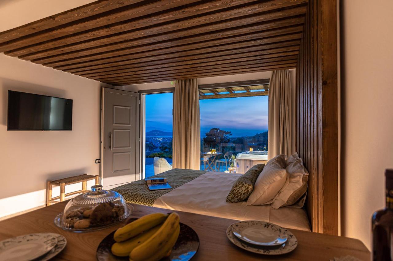 Naxos Pantheon Luxury Apartments Agkidia Eksteriør billede