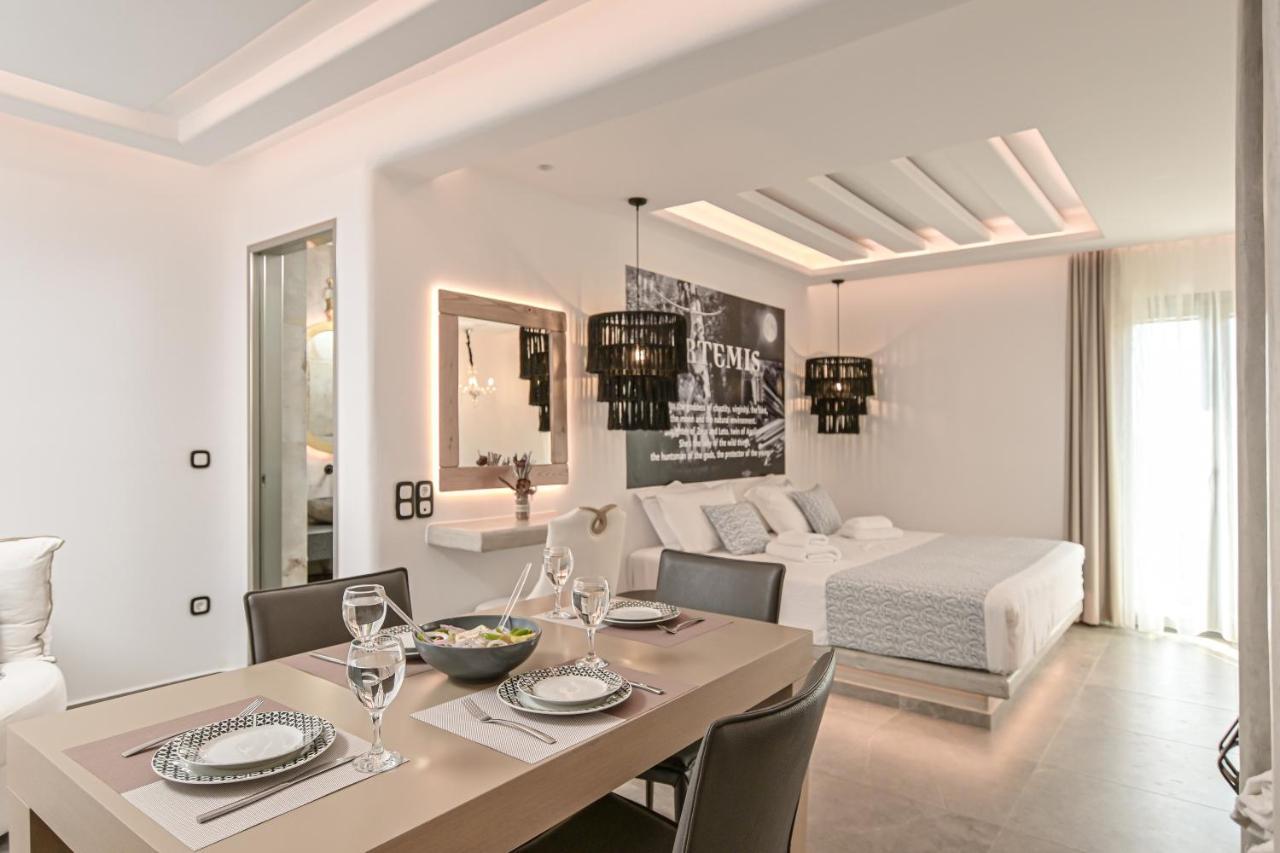 Naxos Pantheon Luxury Apartments Agkidia Eksteriør billede