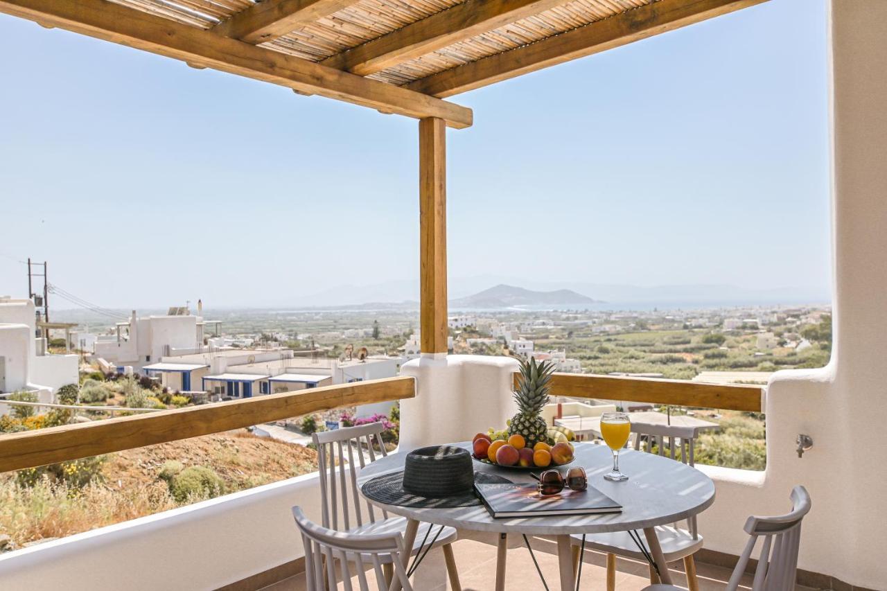 Naxos Pantheon Luxury Apartments Agkidia Eksteriør billede